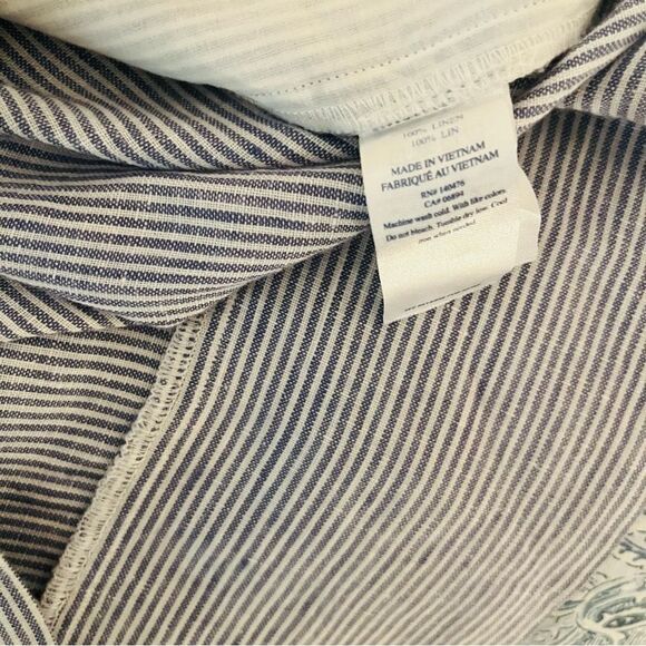 Faherty Sleeveless Linen Dress - Picture 11 of 11